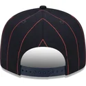petten-plat-marineblauw-snapback-9fifty-pinstripe-visor-clip-van-boston-red-sox-mlb-van-new-era