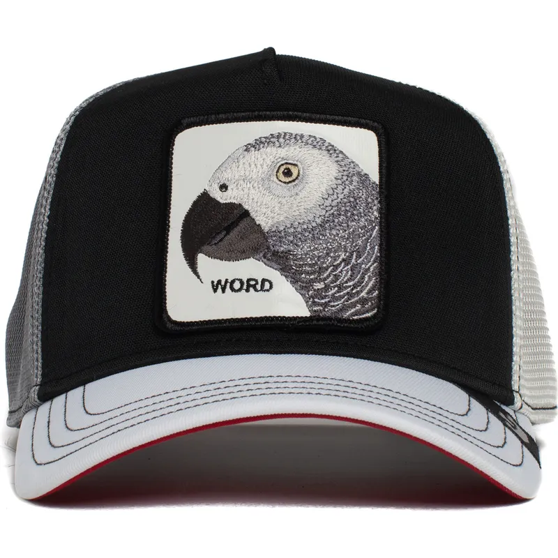 petten-gebogen-zwart-snapback-bird-s-the-word-the-farm-van-goorin-bros