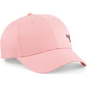 petten-gebogen-roze-verstelbaar-metal-cat-smooth-van-puma