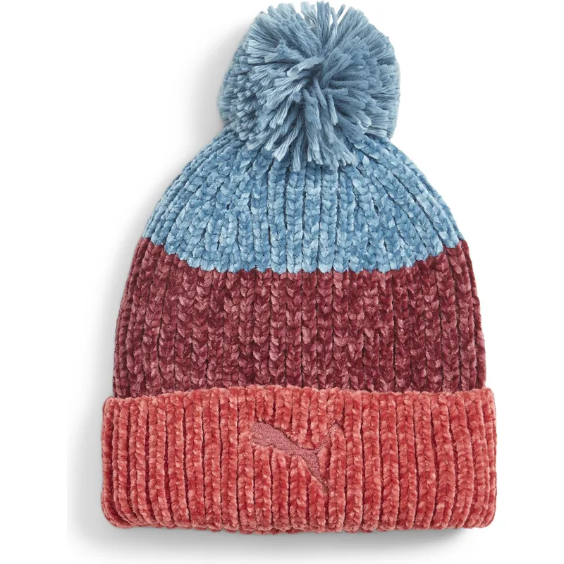 mutsen-pompon-rood-van-puma mutsen-pompon-rood-van-puma