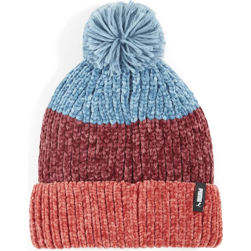 mutsen-pompon-rood-van-puma mutsen-pompon-rood-van-puma