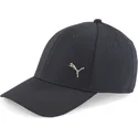 petten-gebogen-zwart-verstelbaar-gold-metal-cat-van-puma