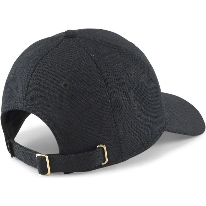 petten-gebogen-zwart-verstelbaar-gold-metal-cat-van-puma