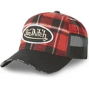 petten-gebogen-rood-verstelbaar-cla3-van-von-dutch