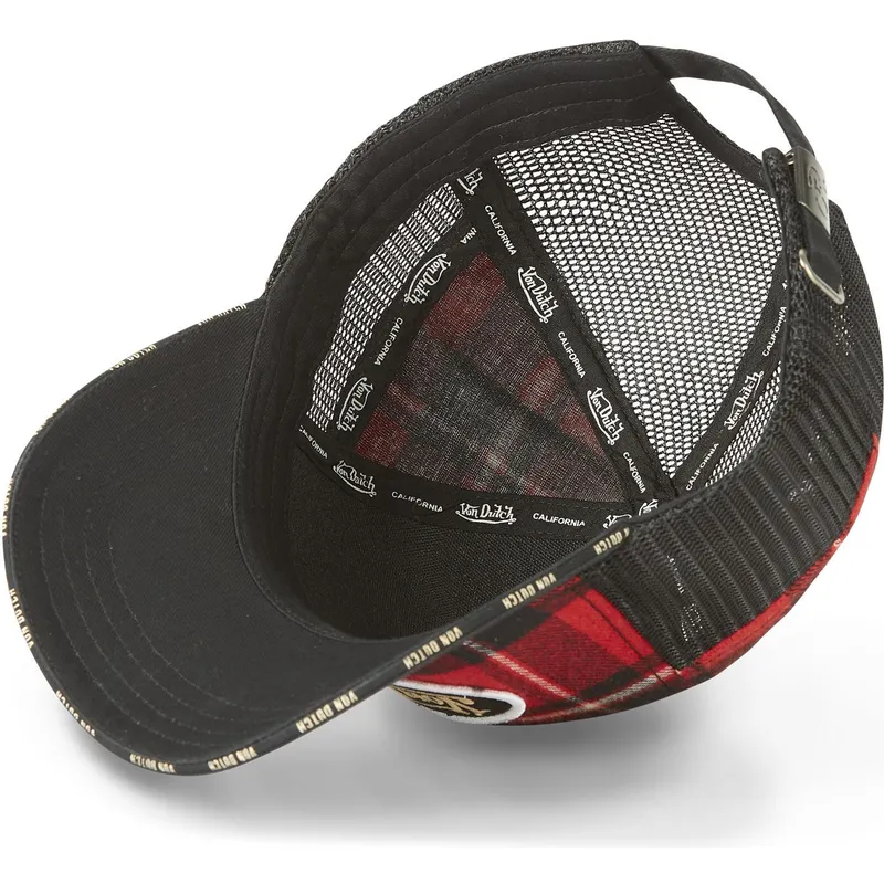 petten-gebogen-rood-verstelbaar-cla3-van-von-dutch