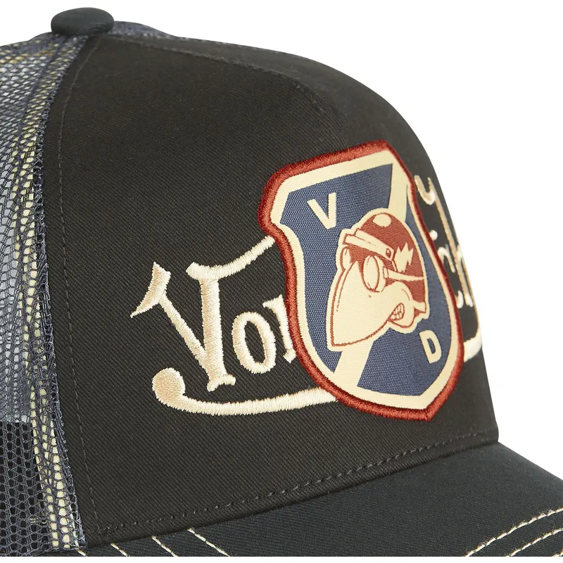 petten-gebogen-zwart-snapback-vd-mic2-van-von-dutch