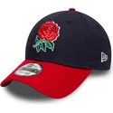 petten-gebogen-marineblauw-verstelbaar-9forty-core-van-england-rugby-rfu-van-new-era