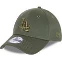 petten-gebogen-groen-fitted-39thirty-league-essential-van-los-angeles-dodgers-mlb-van-new-era