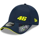 petten-gebogen-marineblauw-verstelbaar-9forty-repreve-flawless-van-valentino-rossi-vr46-motogp-van-new-era