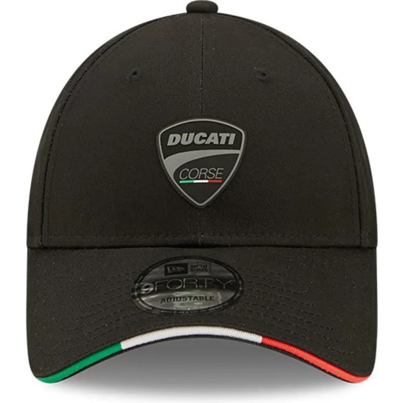 petten-gebogen-zwart-verstelbaar-9forty-repreve-flag-sandwich-van-ducati-motor-motogp-van-new-era