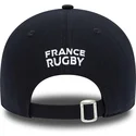 petten-gebogen-marineblauw-verstelbaar-9forty-repreve-team-colour-van-french-rugby-federation-ffr-van-new-era