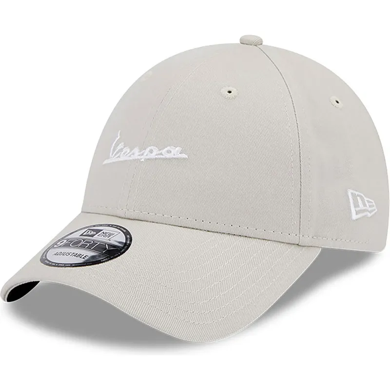 petten-gebogen-beige-verstelbaar-9forty-seasonal-van-vespa-piaggio-van-new-era