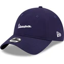 petten-gebogen-marineblauw-verstelbaar-9twenty-van-vespa-piaggio-van-new-era