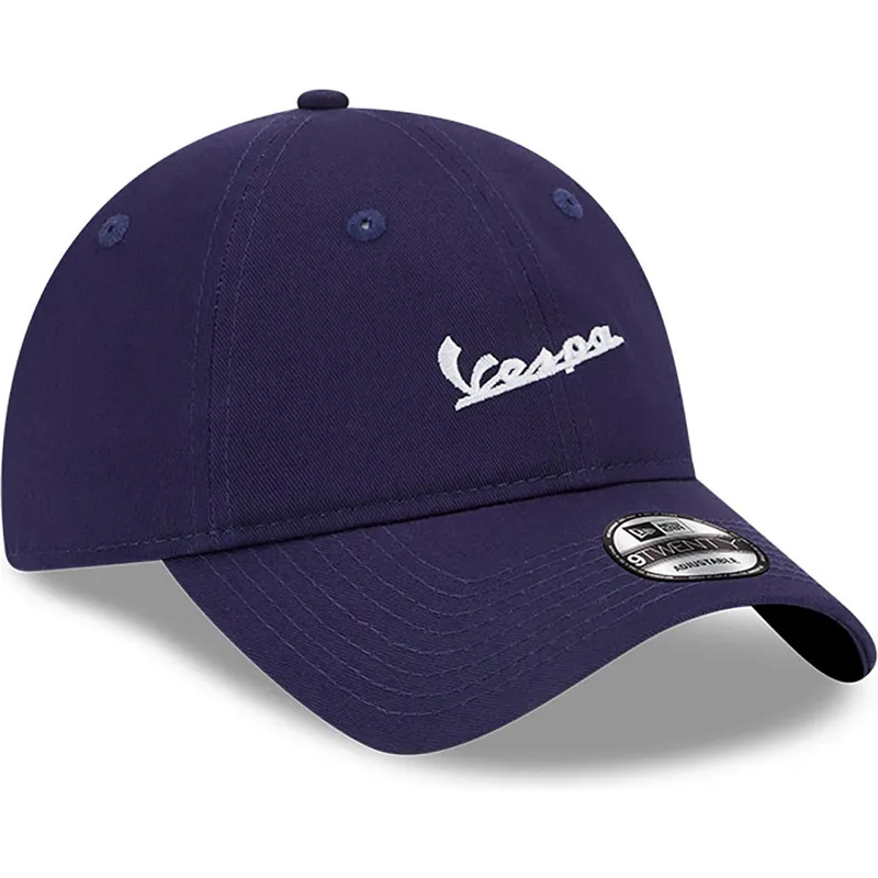 petten-gebogen-marineblauw-verstelbaar-9twenty-van-vespa-piaggio-van-new-era
