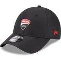 petten-gebogen-zwart-verstelbaar-9forty-ripstop-van-ducati-motor-motogp-van-new-era