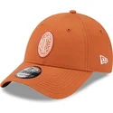 petten-gebogen-oranje-verstelbaar-9forty-seasonal-van-ac-milan-serie-a-van-new-era