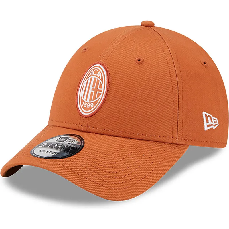petten-gebogen-oranje-verstelbaar-9forty-seasonal-van-ac-milan-serie-a-van-new-era petten-gebogen-oranje-verstelbaar-9forty-seasonal-van-ac-milan-serie-a-van-new-era