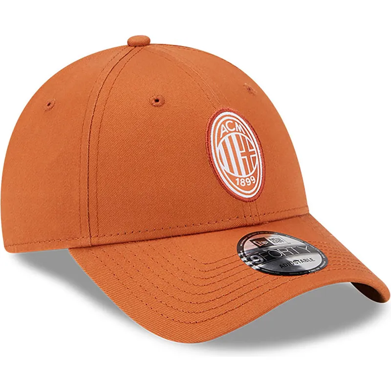 petten-gebogen-oranje-verstelbaar-9forty-seasonal-van-ac-milan-serie-a-van-new-era petten-gebogen-oranje-verstelbaar-9forty-seasonal-van-ac-milan-serie-a-van-new-era