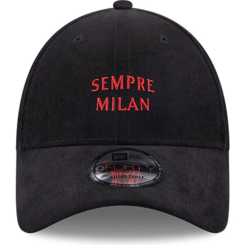 petten-gebogen-zwart-verstelbaar-sempre-milan-9forty-needle-cord-van-ac-milan-serie-a-van-new-era