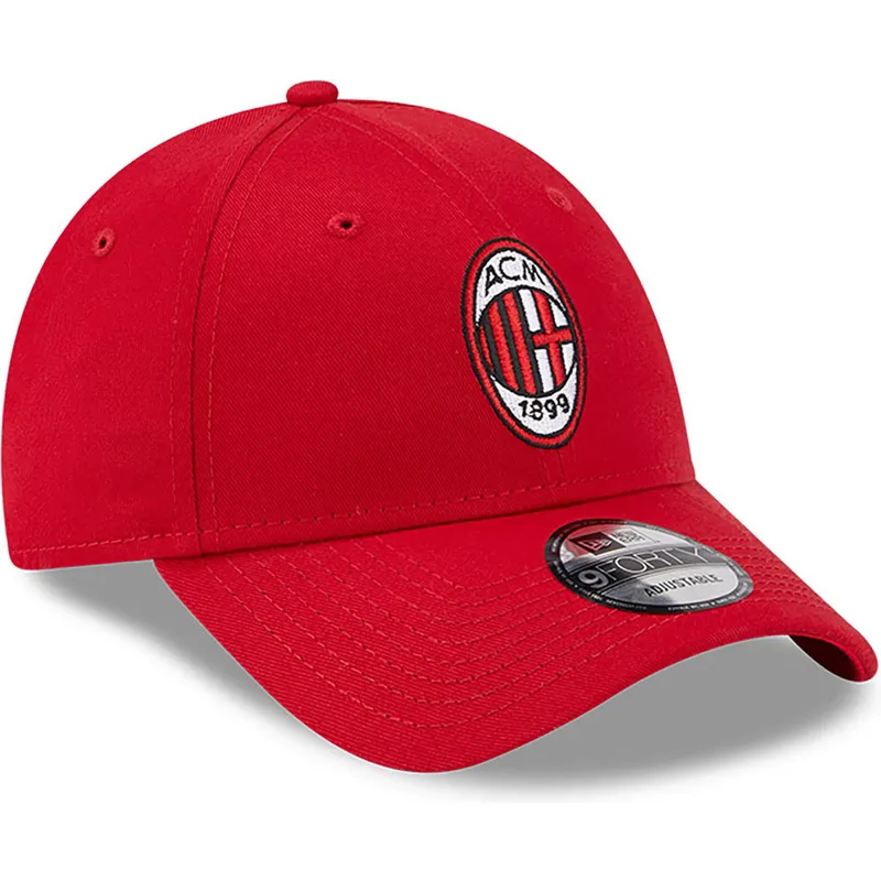 petten-gebogen-rood-verstelbaar-9forty-core-van-ac-milan-serie-a-van-new-era petten-gebogen-rood-verstelbaar-9forty-core-van-ac-milan-serie-a-van-new-era