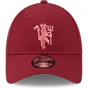 petten-gebogen-rood-verstelbaar-9forty-seasonal-van-manchester-united-football-club-premier-league-van-new-era