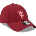 petten-gebogen-rood-verstelbaar-9forty-seasonal-van-manchester-united-football-club-premier-league-van-new-era