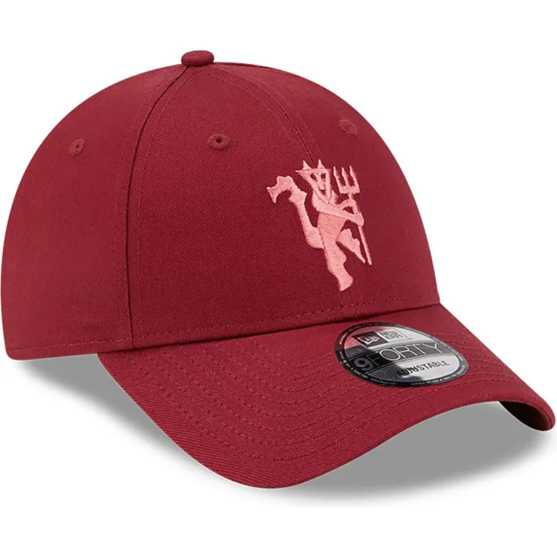 petten-gebogen-rood-verstelbaar-9forty-seasonal-van-manchester-united-football-club-premier-league-van-new-era