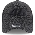 petten-gebogen-zwart-snapback-a-frame-reflective-all-over-print-van-valentino-rossi-vr46-motogp-van-new-era