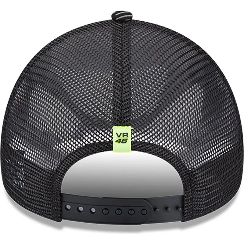 petten-gebogen-zwart-snapback-a-frame-reflective-all-over-print-van-valentino-rossi-vr46-motogp-van-new-era