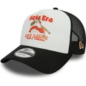 petten-gebogen-zwart-snapback-soy-sauce-a-frame-food-van-new-era