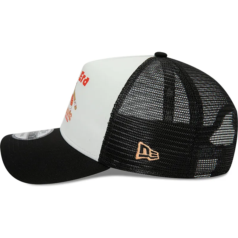 petten-gebogen-zwart-snapback-soy-sauce-a-frame-food-van-new-era