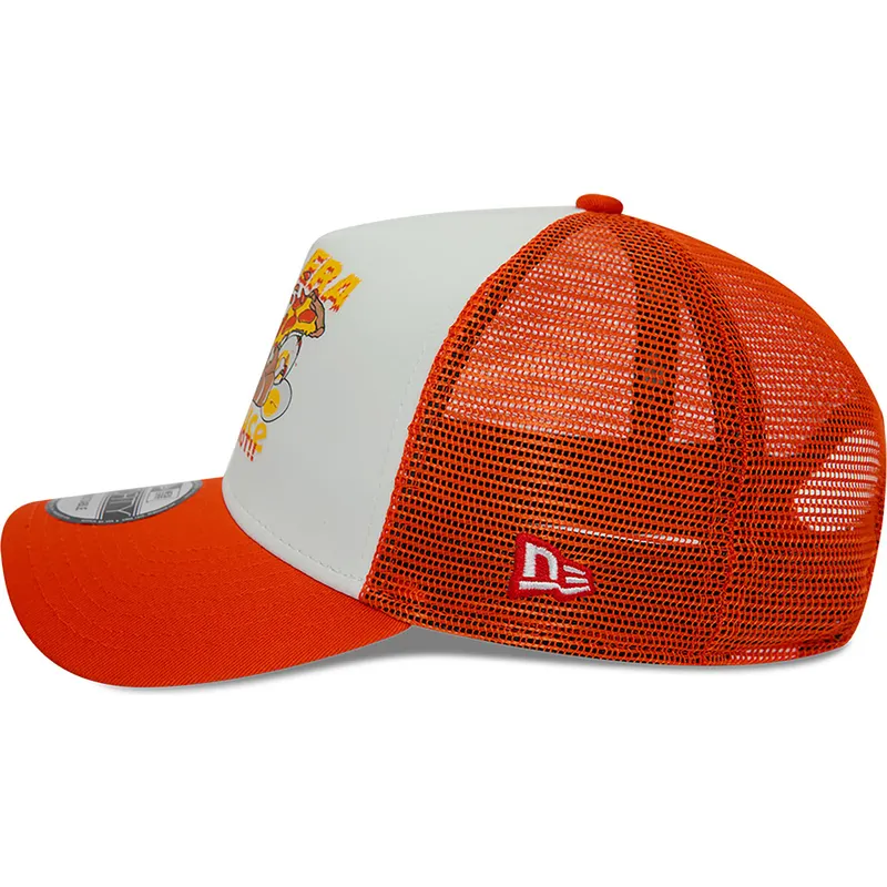 petten-gebogen-oranje-snapback-sauce-a-frame-food-van-new-era petten-gebogen-oranje-snapback-sauce-a-frame-food-van-new-era