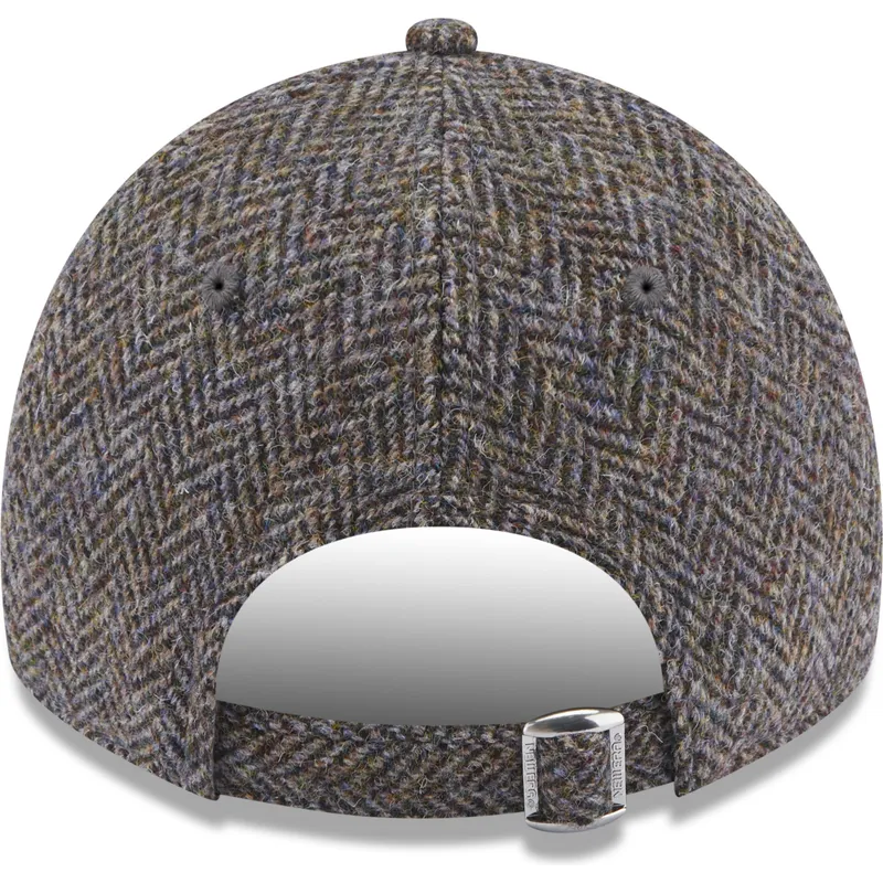 petten-gebogen-grijs-verstelbaar-9twenty-tweed-pack-van-new-york-yankees-mlb-van-new-era
