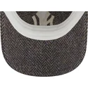 petten-gebogen-grijs-verstelbaar-9twenty-tweed-pack-van-new-york-yankees-mlb-van-new-era