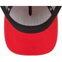 petten-gebogen-rood-snapback-a-frame-team-script-van-chicago-bulls-nba-van-new-era