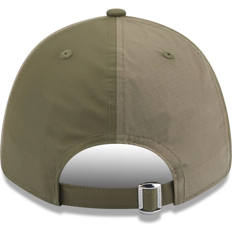 petten-gebogen-groen-verstelbaar-9forty-multi-texture-van-new-york-yankees-mlb-van-new-era