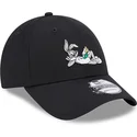 petten-gebogen-zwart-verstelbaar-9forty-van-bugs-bunny-looney-tunes-van-new-era