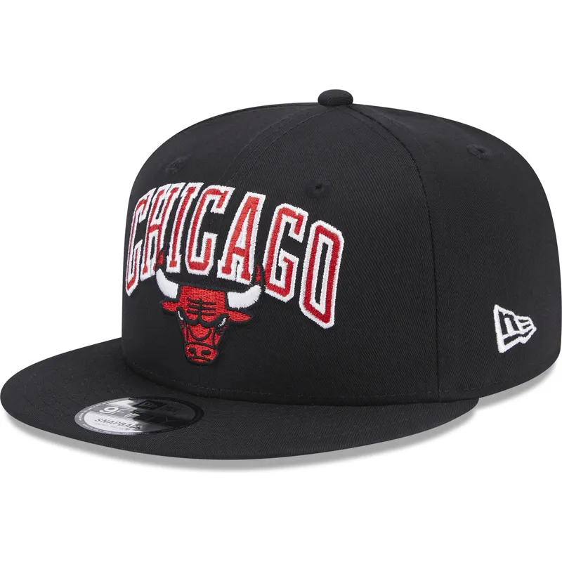petten-plat-zwart-snapback-9fifty-patch-van-chicago-bulls-nba-van-new-era