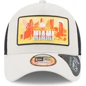 petten-gebogen-beige-snapback-a-frame-repreve-license-plate-van-miami-van-new-era