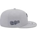 petten-plat-grijs-snapback-9fifty-team-drip-van-los-angeles-dodgers-mlb-van-new-era