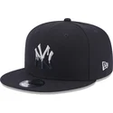 petten-plat-marineblauw-snapback-9fifty-team-drip-van-new-york-yankees-mlb-van-new-era