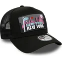 petten-gebogen-zwart-snapback-a-frame-repreve-license-plate-van-new-york-van-new-era