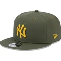 petten-plat-groen-snapback-9fifty-side-patch-van-new-york-yankees-mlb-van-new-era