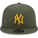 petten-plat-groen-snapback-9fifty-side-patch-van-new-york-yankees-mlb-van-new-era
