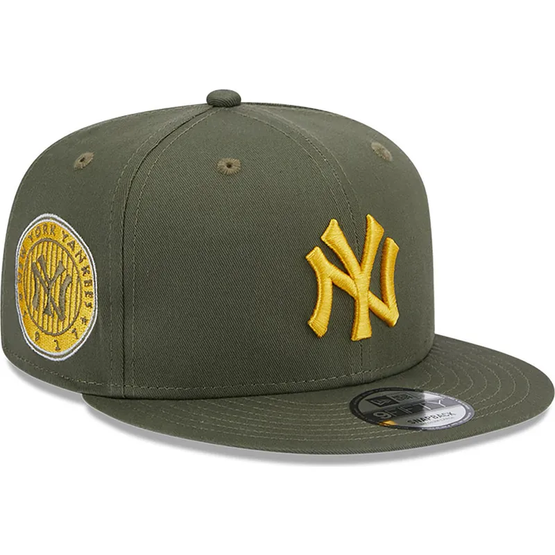 petten-plat-groen-snapback-9fifty-side-patch-van-new-york-yankees-mlb-van-new-era petten-plat-groen-snapback-9fifty-side-patch-van-new-york-yankees-mlb-van-new-era