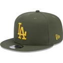 petten-plat-groen-snapback-9fifty-side-patch-van-los-angeles-dodgers-mlb-van-new-era