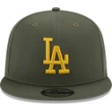 petten-plat-groen-snapback-9fifty-side-patch-van-los-angeles-dodgers-mlb-van-new-era