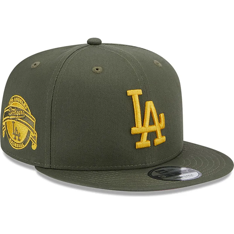 petten-plat-groen-snapback-9fifty-side-patch-van-los-angeles-dodgers-mlb-van-new-era petten-plat-groen-snapback-9fifty-side-patch-van-los-angeles-dodgers-mlb-van-new-era