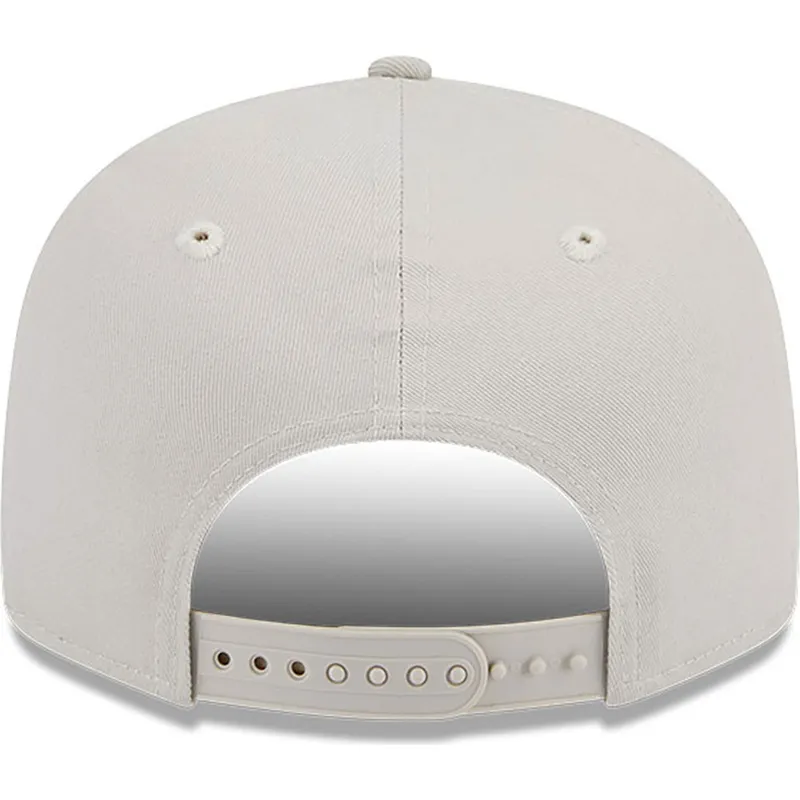 petten-plat-beige-snapback-9fifty-side-patch-van-los-angeles-dodgers-mlb-van-new-era