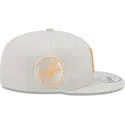 petten-plat-beige-snapback-9fifty-side-patch-van-los-angeles-dodgers-mlb-van-new-era